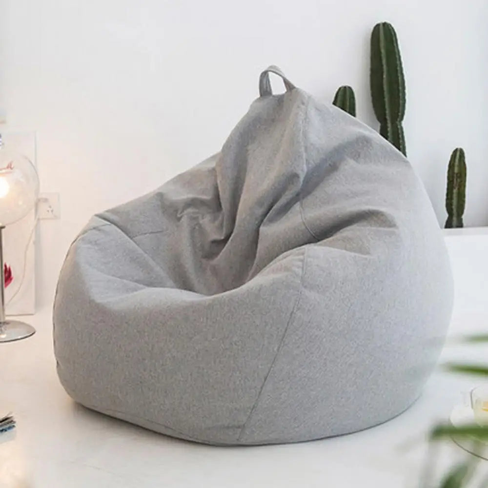 Sofa Bean Bag Soft Leisure Bean Bag Sofa Lazy Couch Bag ChairTatami Lazy Lounger Sofa Cover Large Bean Bag Chair Cushion Bed