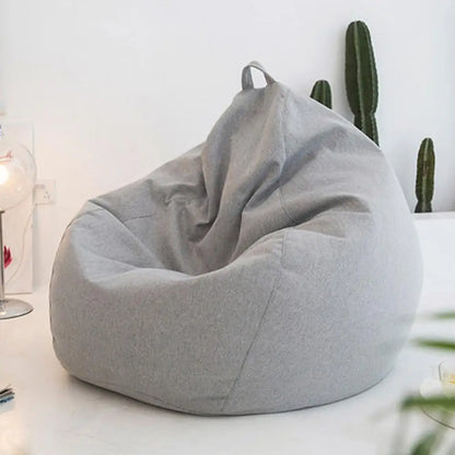 Sofa Bean Bag Soft Leisure Bean Bag Sofa Lazy Couch Bag ChairTatami Lazy Lounger Sofa Cover Large Bean Bag Chair Cushion Bed