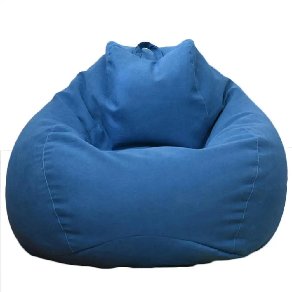 Sofa Bean Bag Soft Leisure Bean Bag Sofa Lazy Couch Bag ChairTatami Lazy Lounger Sofa Cover Large Bean Bag Chair Cushion Bed