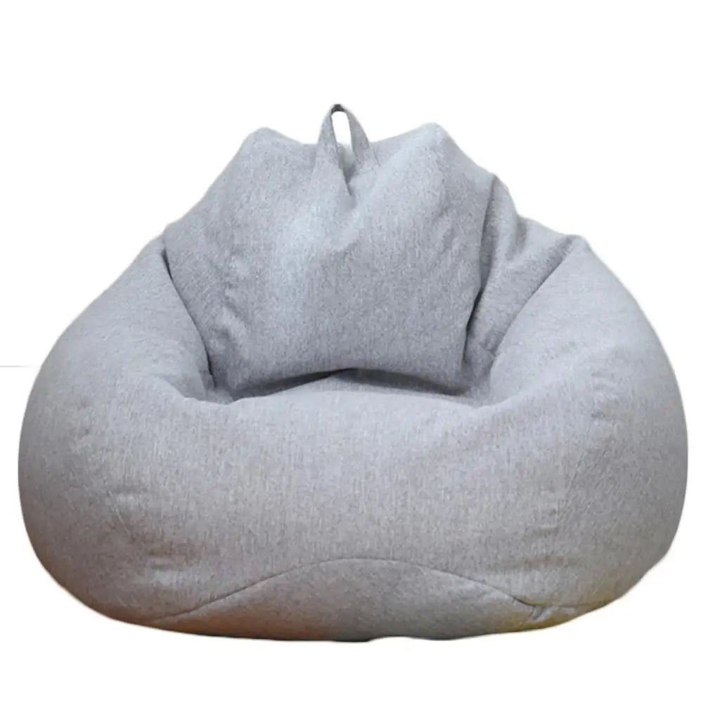 Sofa Bean Bag Soft Leisure Bean Bag Sofa Lazy Couch Bag ChairTatami Lazy Lounger Sofa Cover Large Bean Bag Chair Cushion Bed
