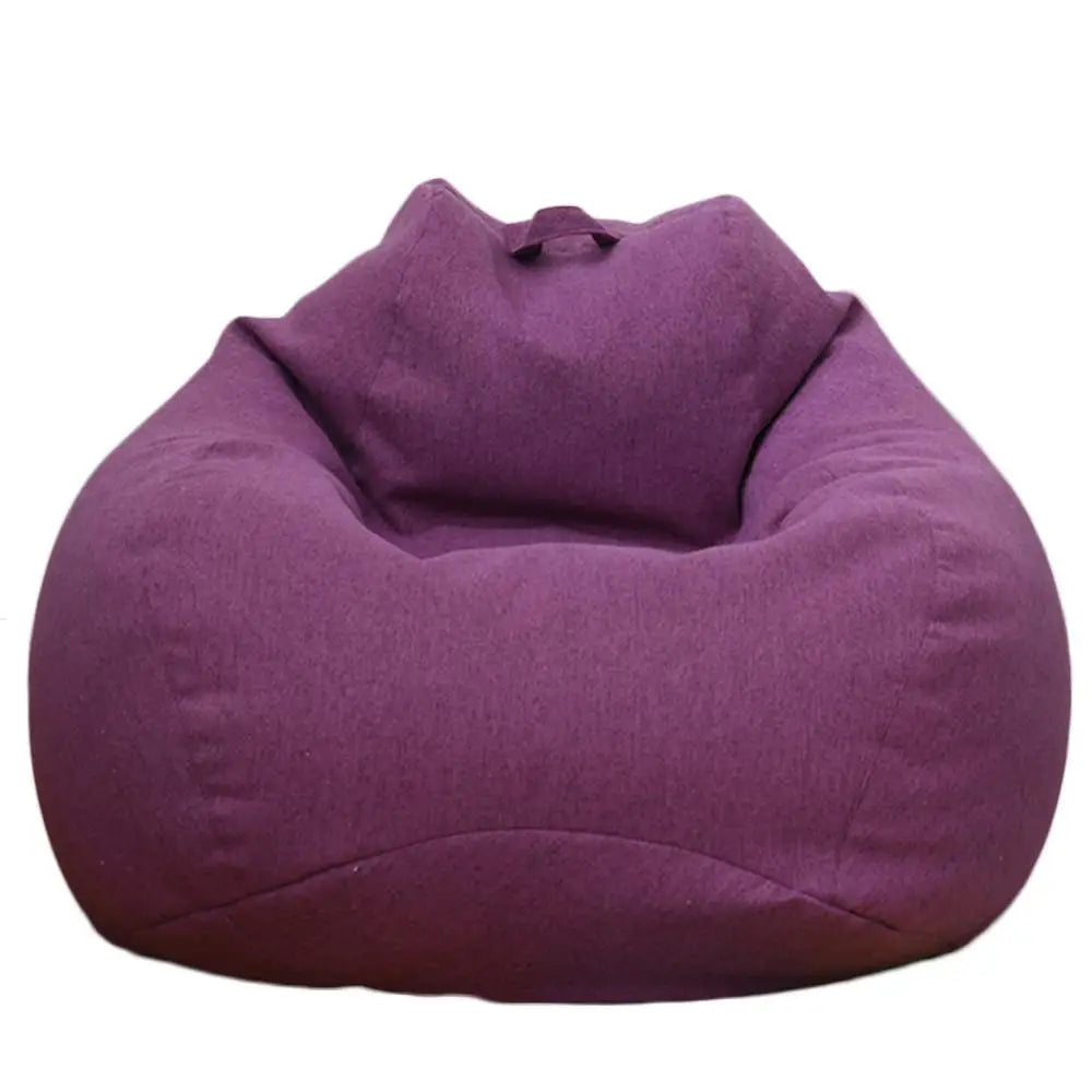 Sofa Bean Bag Soft Leisure Bean Bag Sofa Lazy Couch Bag ChairTatami Lazy Lounger Sofa Cover Large Bean Bag Chair Cushion Bed