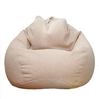 Sofa Bean Bag Soft Leisure Bean Bag Sofa Lazy Couch Bag ChairTatami Lazy Lounger Sofa Cover Large Bean Bag Chair Cushion Bed